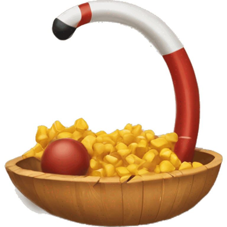 Skyhook cornhole emoji