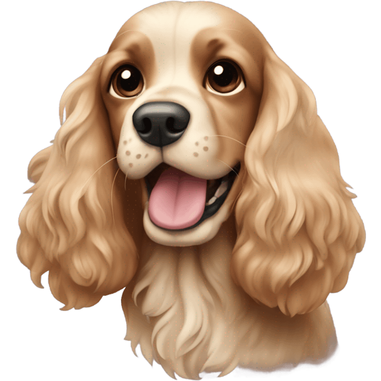 Cocker spaniel emoji