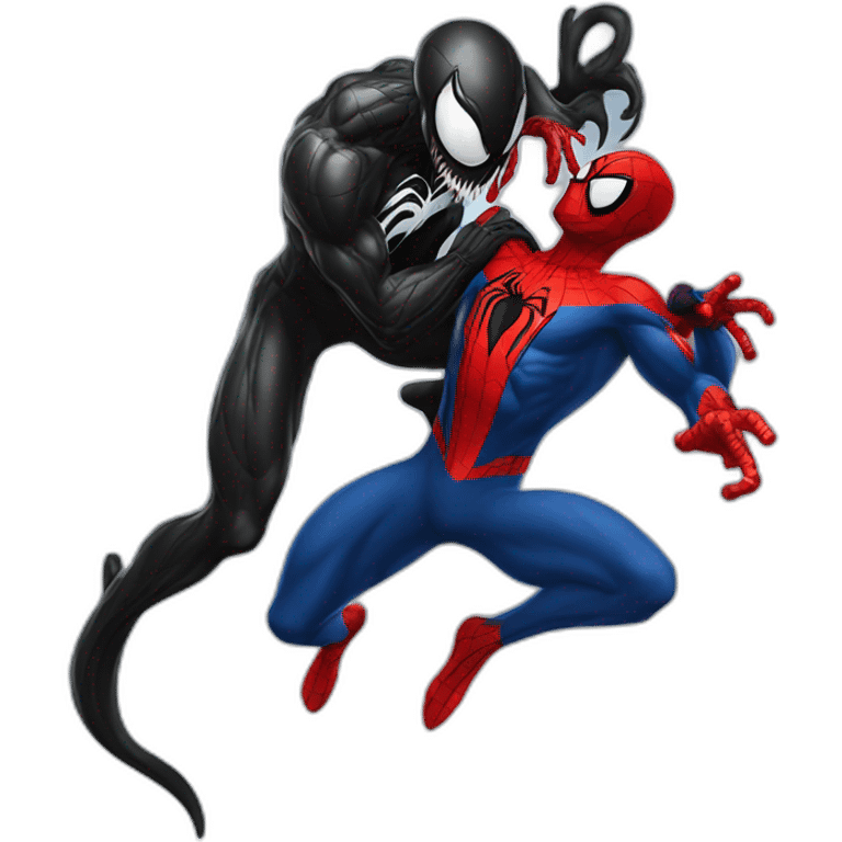 Venom and Spiderman emoji