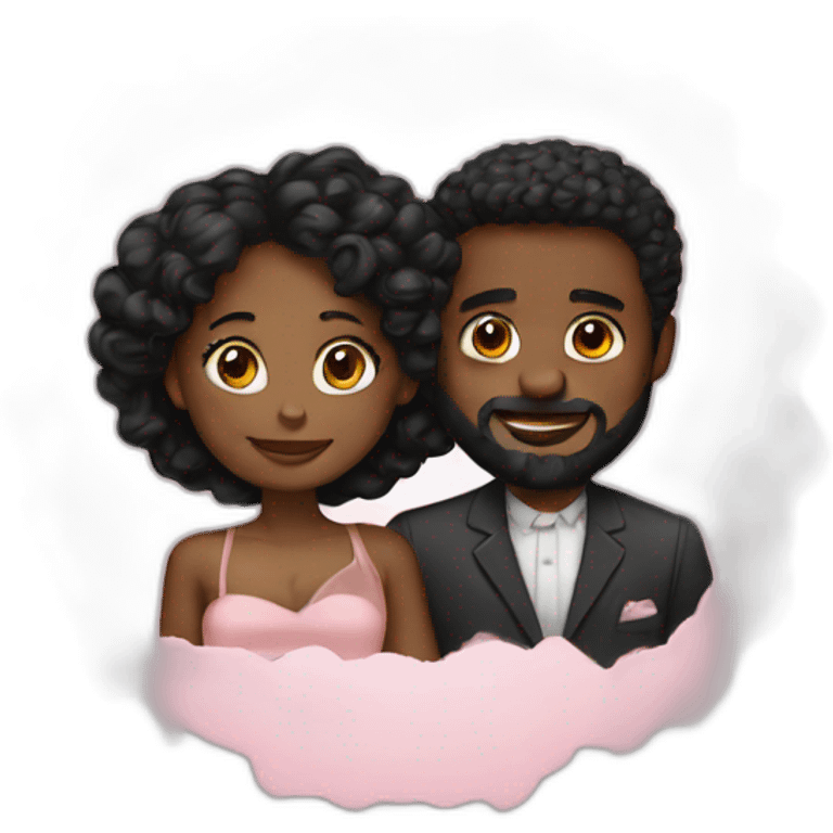 black love emoji