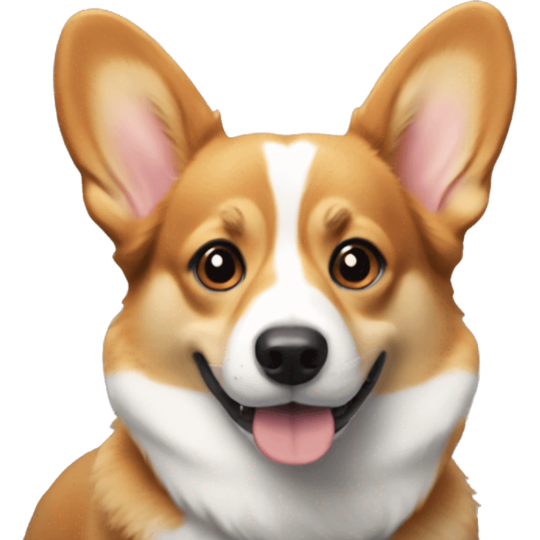 A corgi emoji