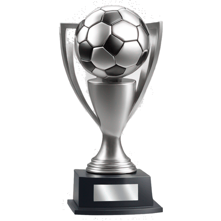 football euro 2024 trophy silver emoji