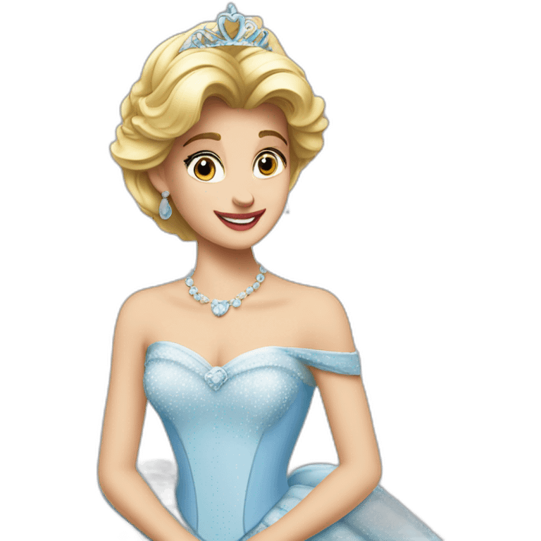 Princesse Diana Disney emoji