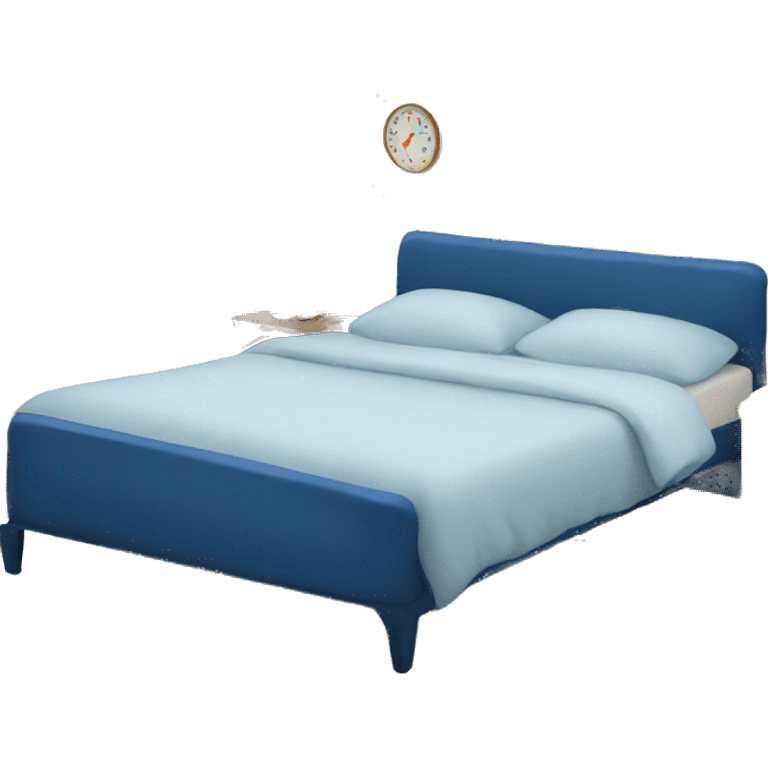 blue bed emoji