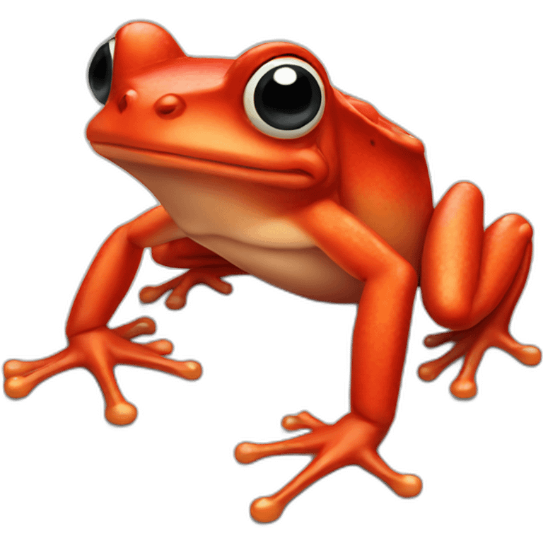 red frog emoji