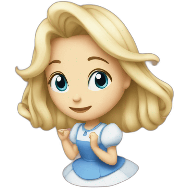 I love Alice emoji