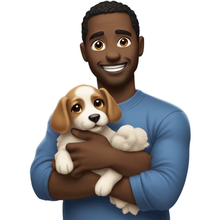 diddy holding a puppy emoji