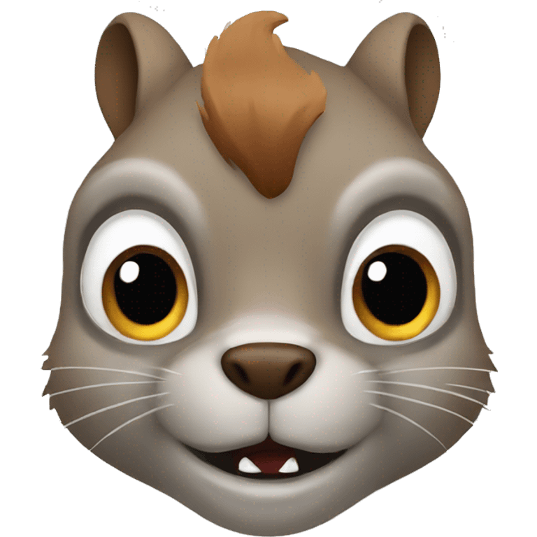 squirrel Fear emoji