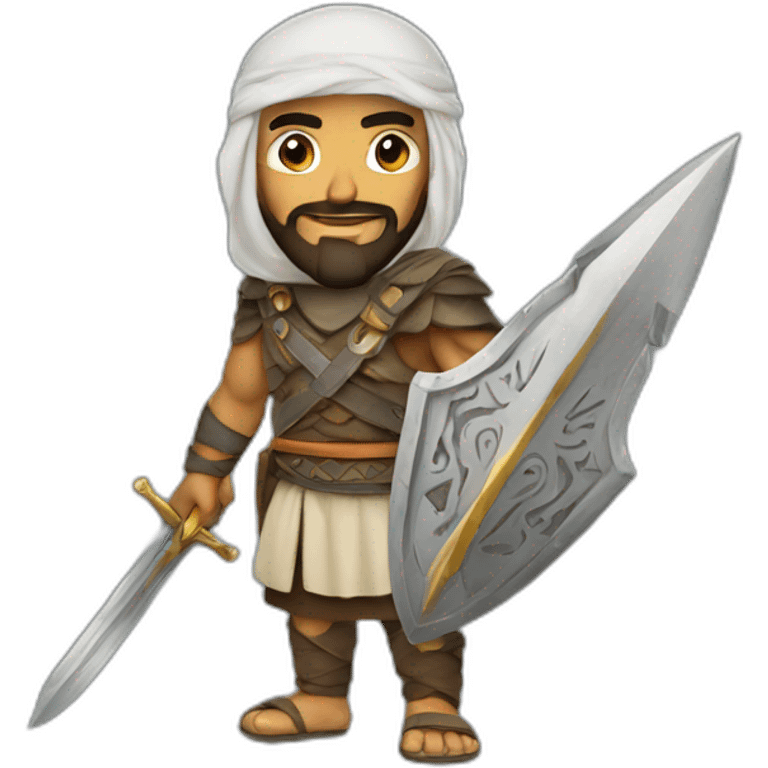 Arab warrior  emoji