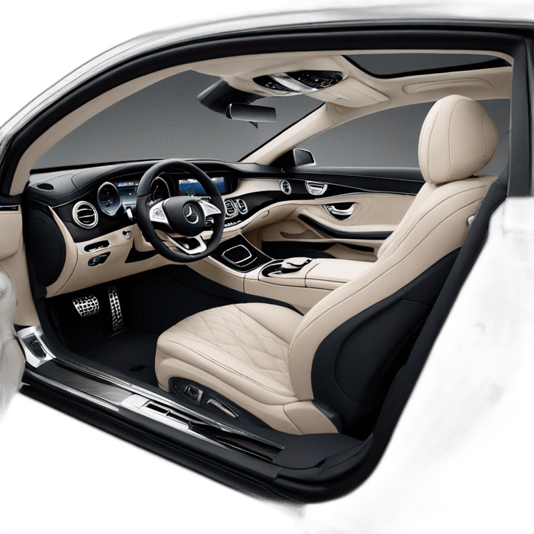 mercedes benz s class interior emoji