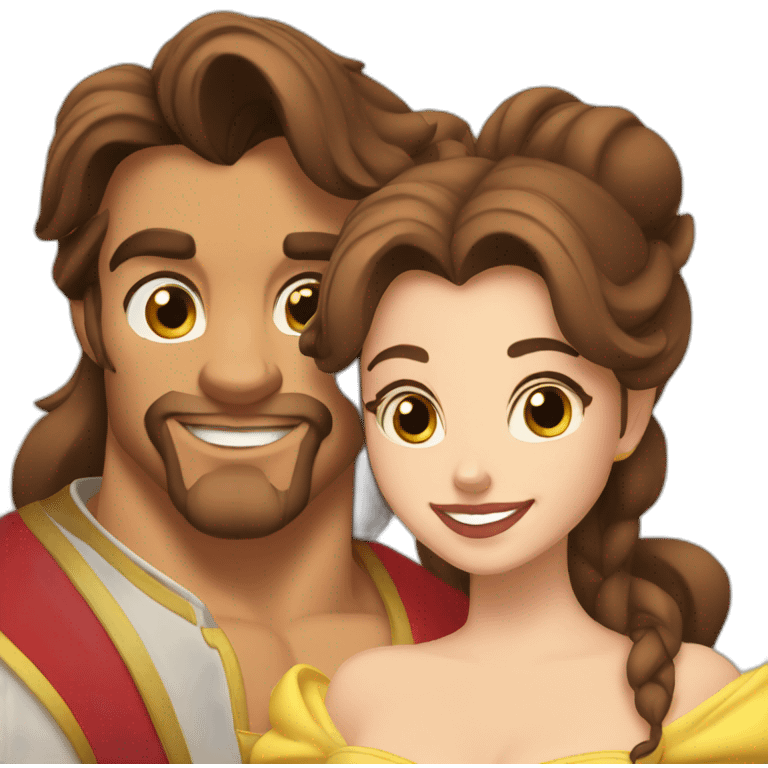 beauty and the beast emoji