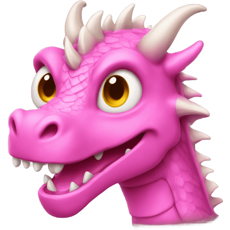 Pink dragon  emoji