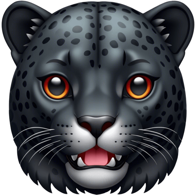 Black jaguar emoji