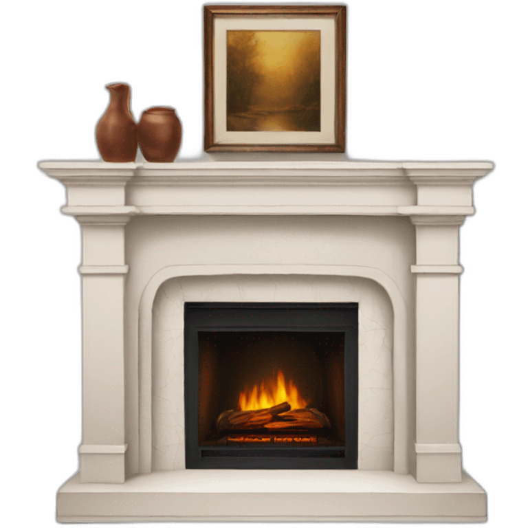 fireplace mantle emoji