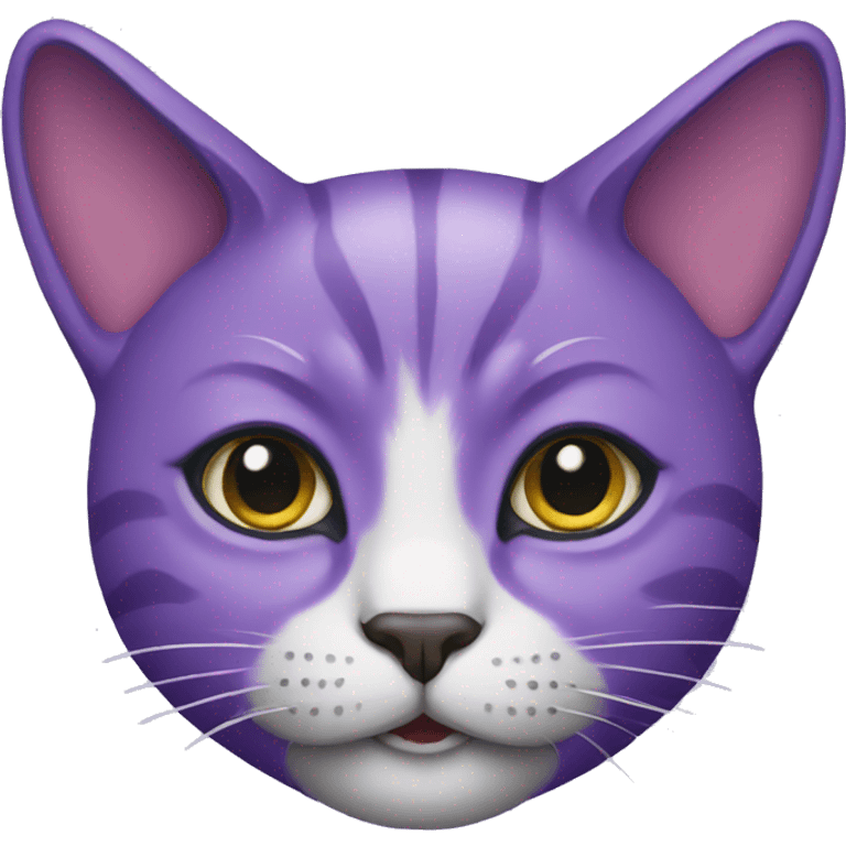 purple cat emoji