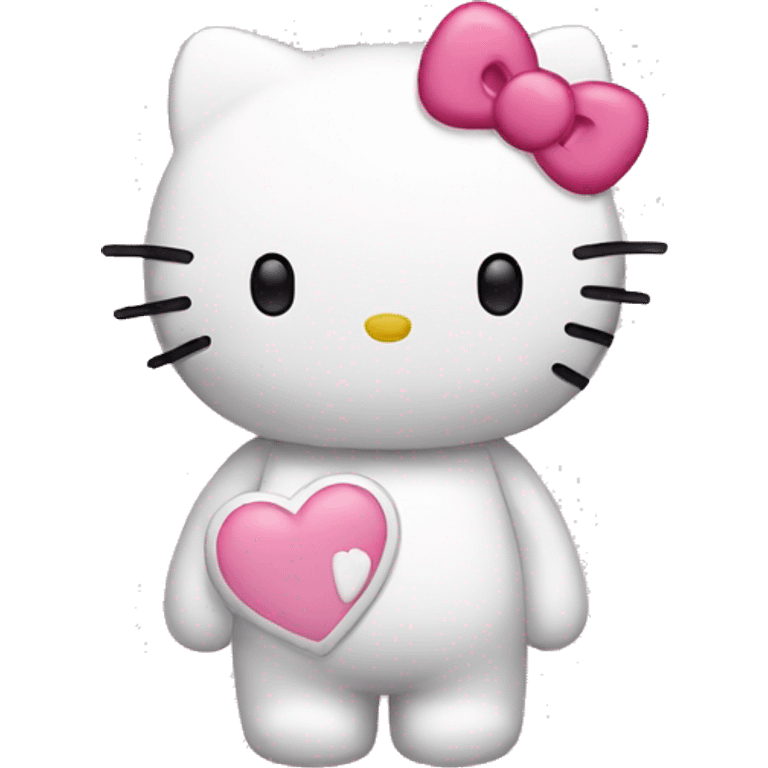 Love hello kitty emoji