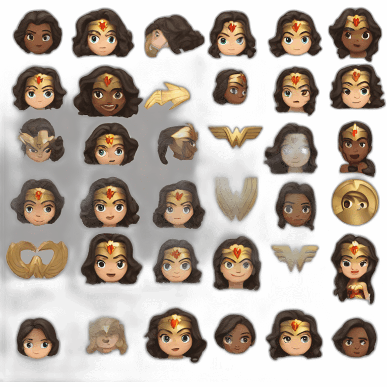 Wonder woman emoji