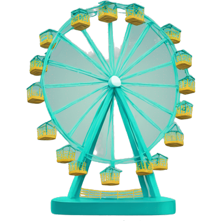 teal seal ferris wheel emoji