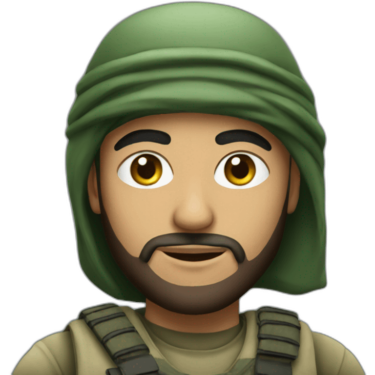 Palestinian Fighter emoji