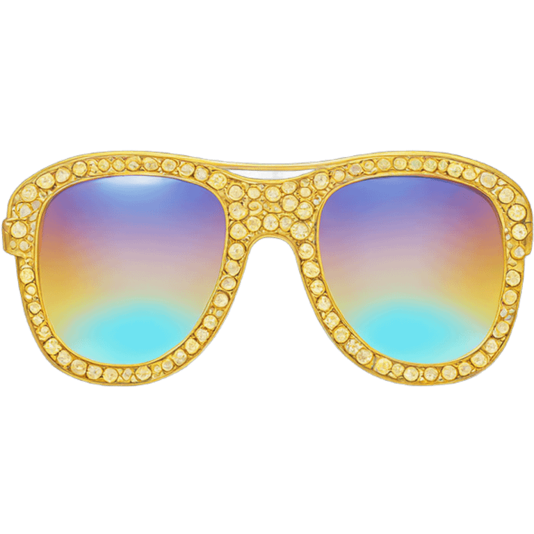 bling sunglass emoji