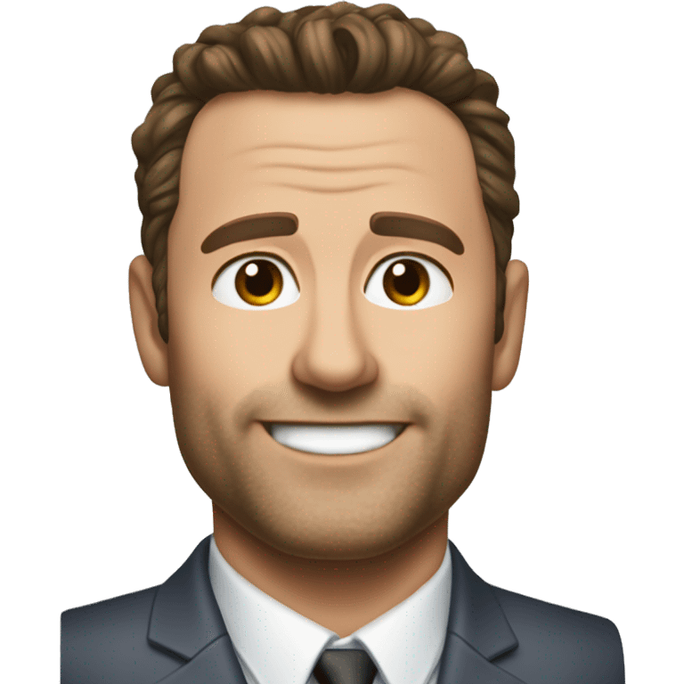 alex o'loughlin ios 16 style hyper realistic  emoji