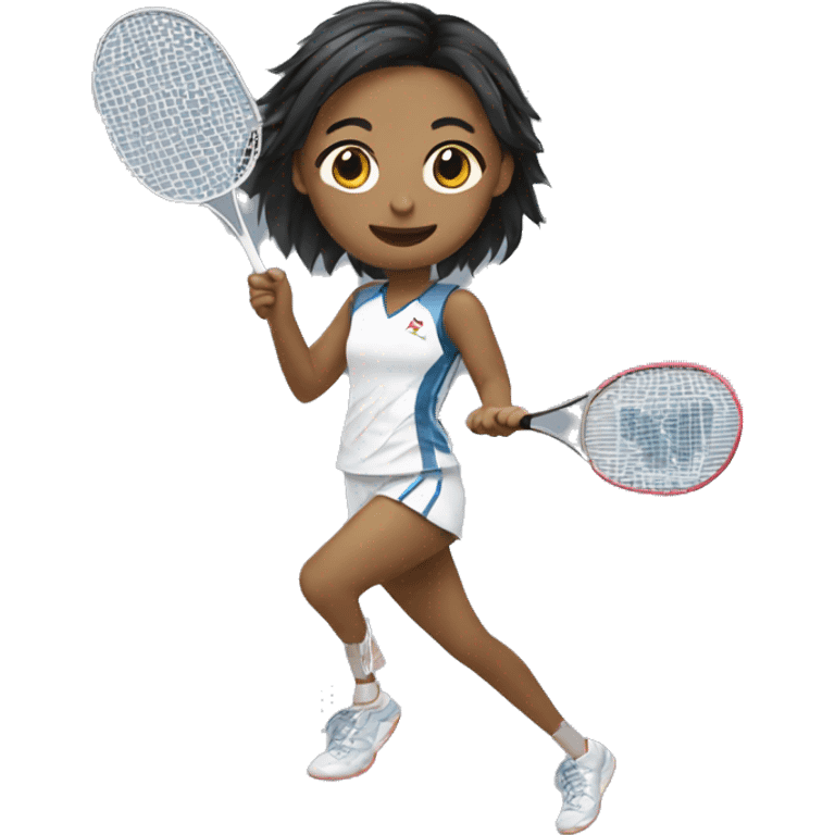 summer olympics girl badminton emoji