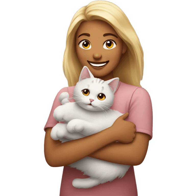 Cat mom emoji