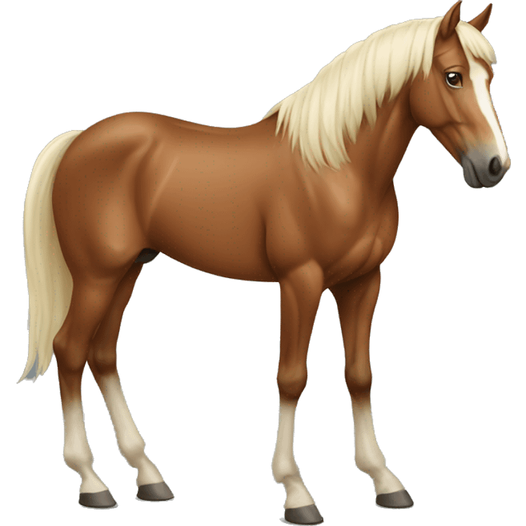 full body horse emoji