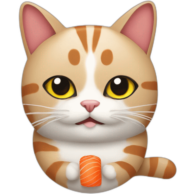 cat sushi emoji