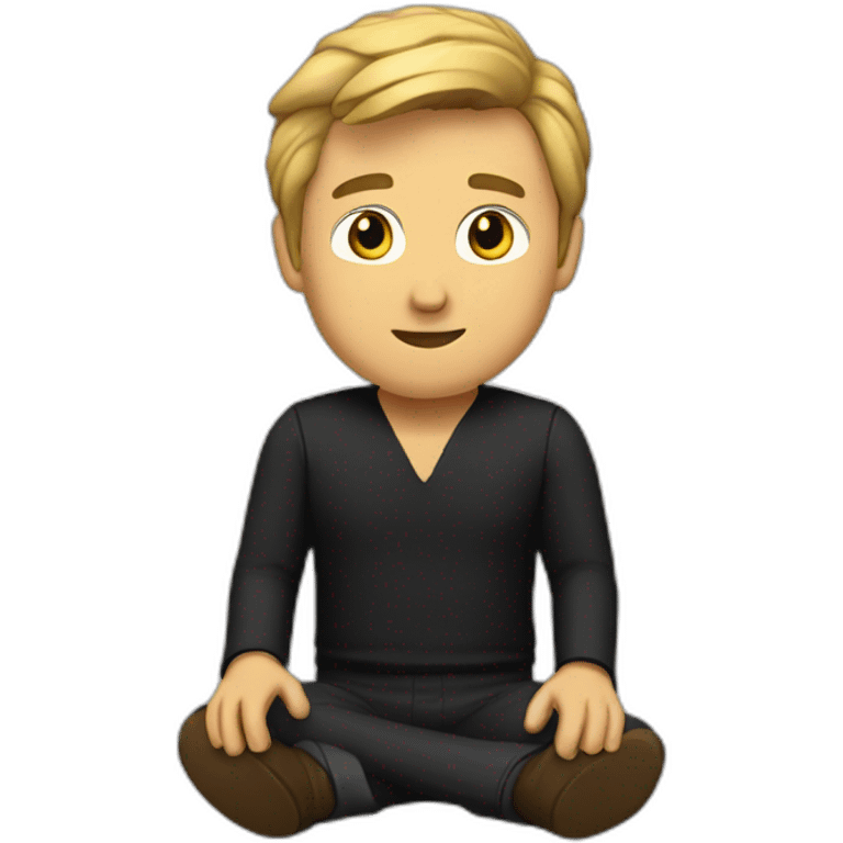 Riker sitting emoji