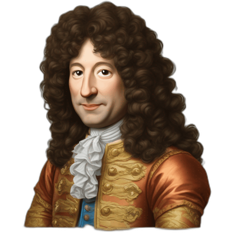 louis XIV style rock'n roll hyperrealistic emoji