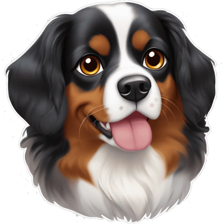 australian shepherd cavalier king charles spaniel emoji