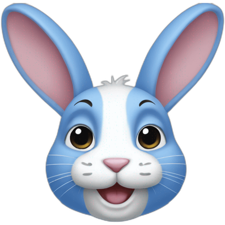 bule rabbit  emoji