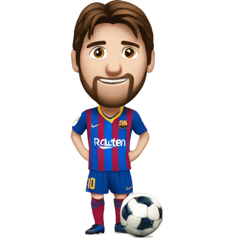 messi tomando mate emoji