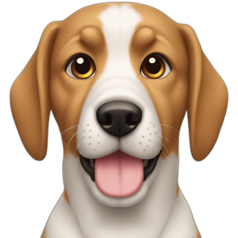 Chat avec chien emoji