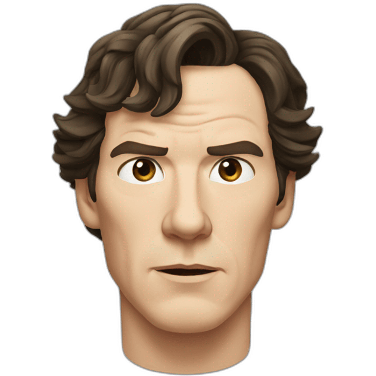 Benedict cumberbatch serious emoji