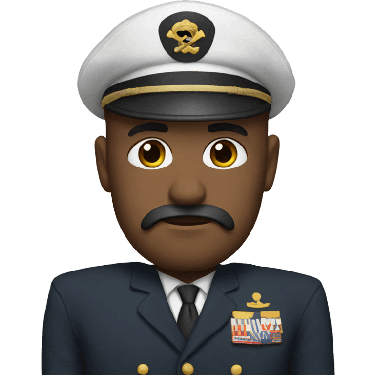 sad captain emoji