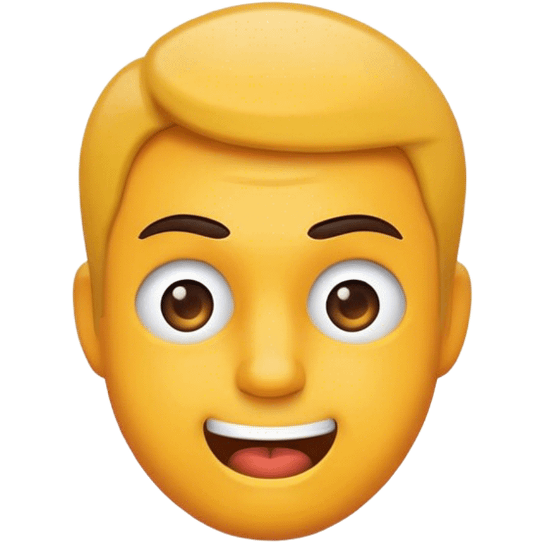 Mischievous man emoji