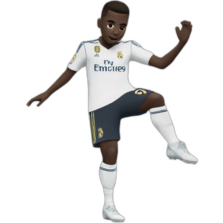 hiperrealist vinicius junior real madrid dancing emoji