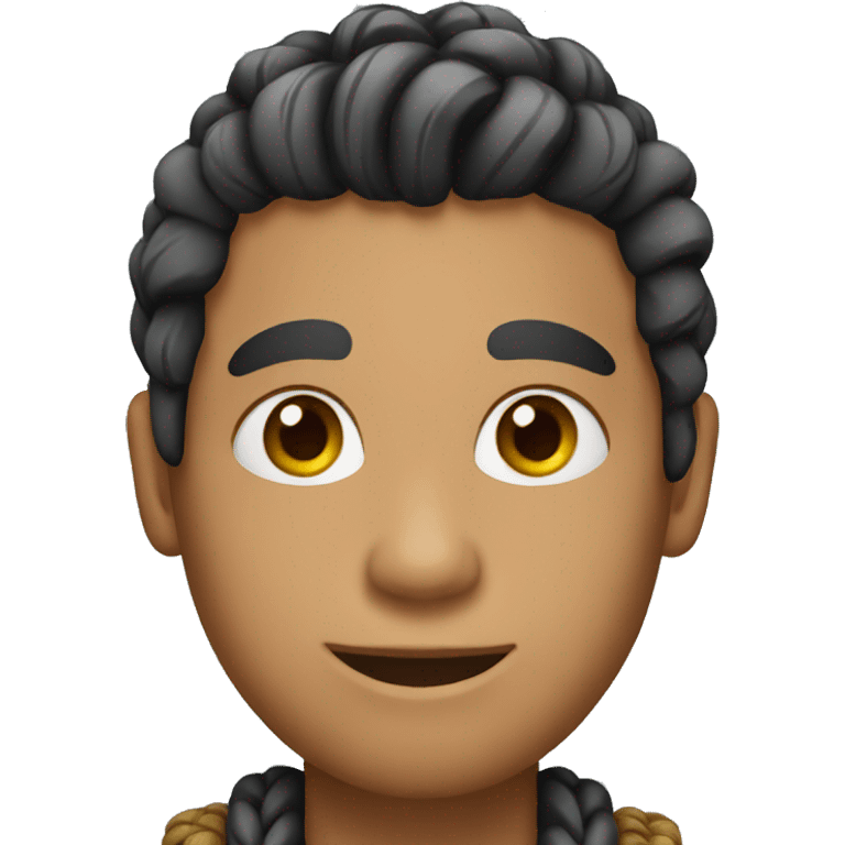 men with braids emoji