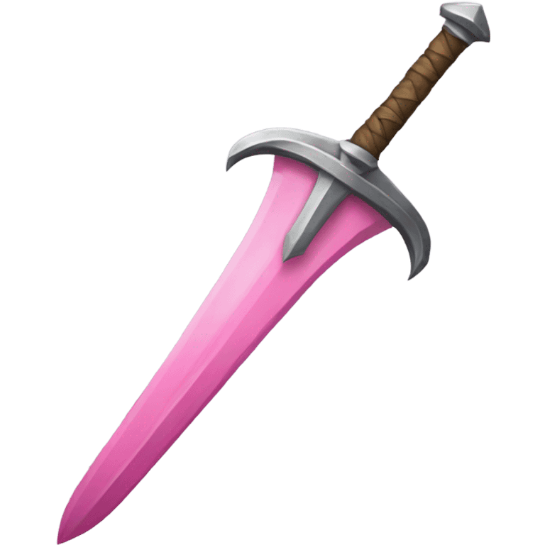 Pink medieval weapon emoji