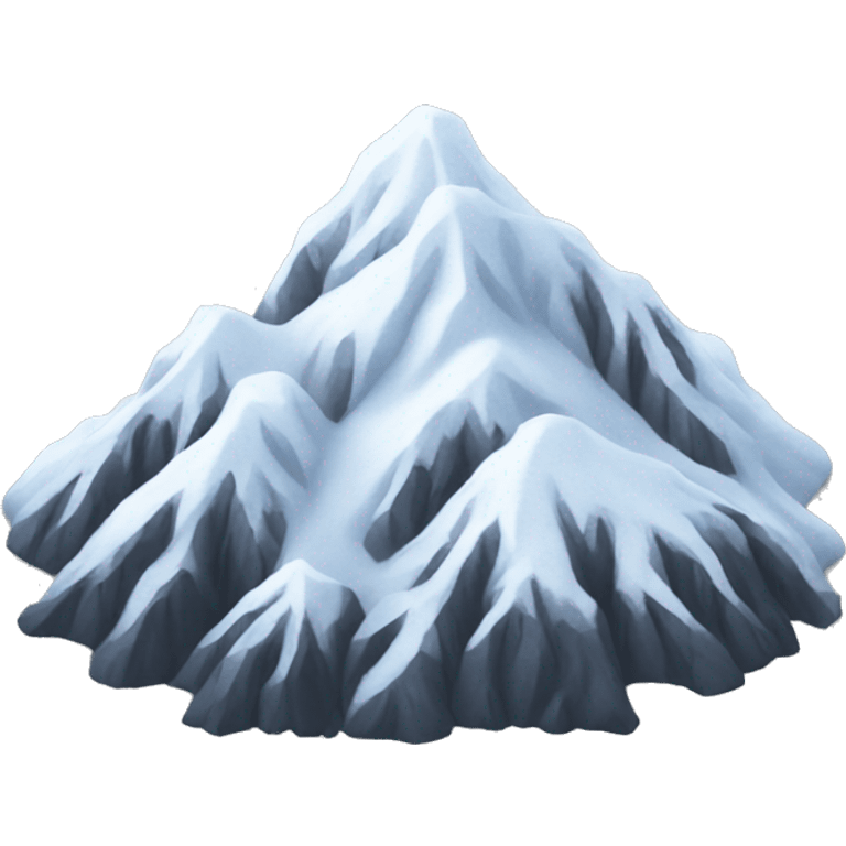 Snow mountain  emoji