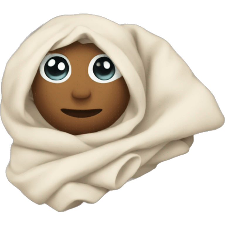 Cozy blanket emoji