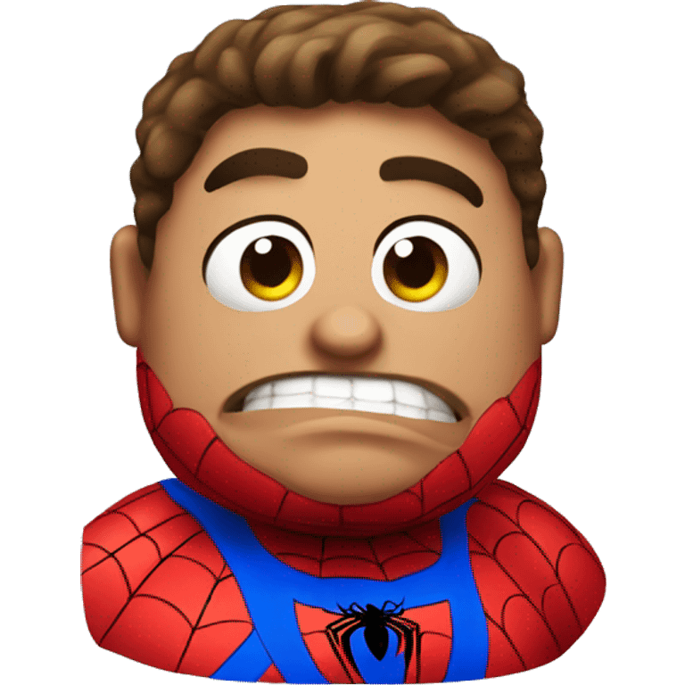 Fat fat fat spiderman emoji