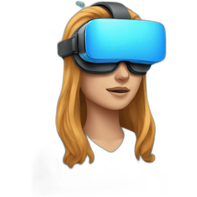 neuroscience and virtual reality emoji