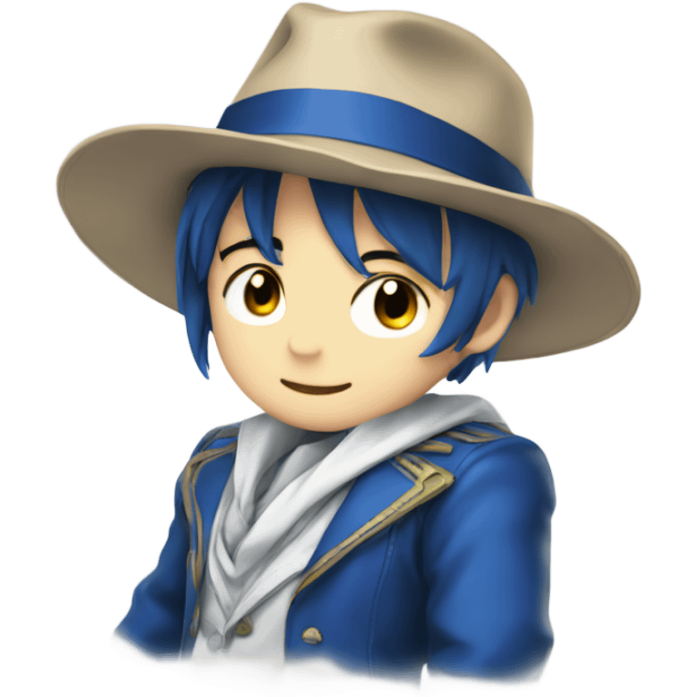 Kaito Kid signature emoji