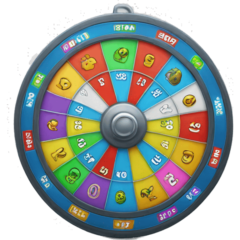 Spin-to-Win Wheel emoji