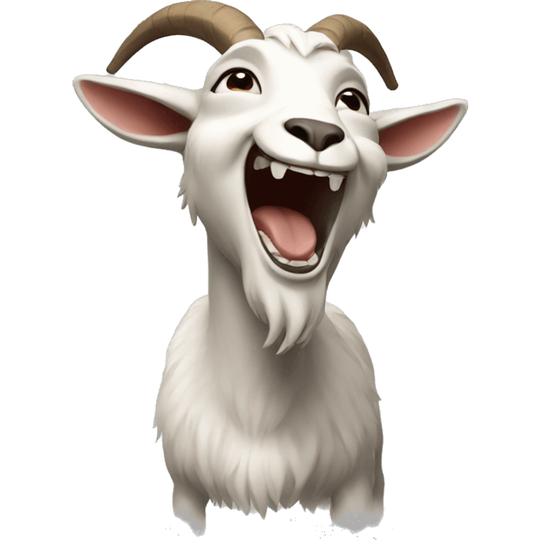 laughing goat emoji