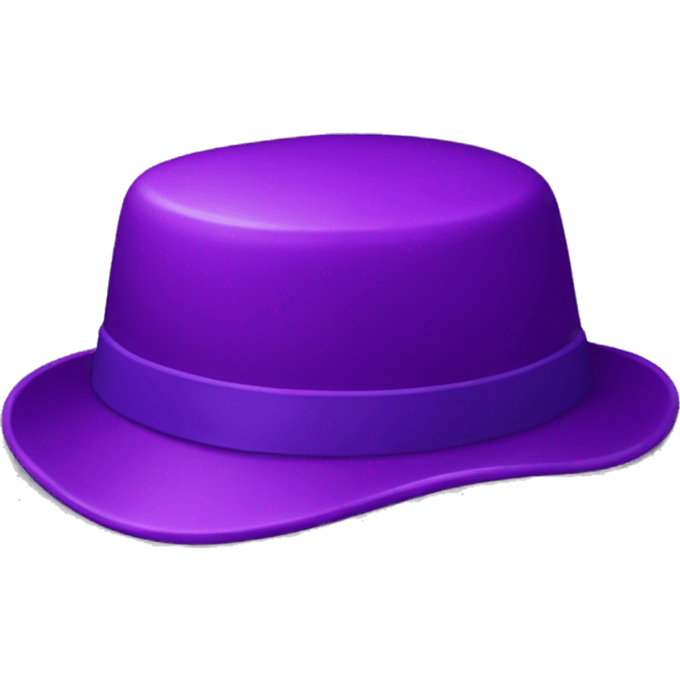 Double cap with purple liquid emoji