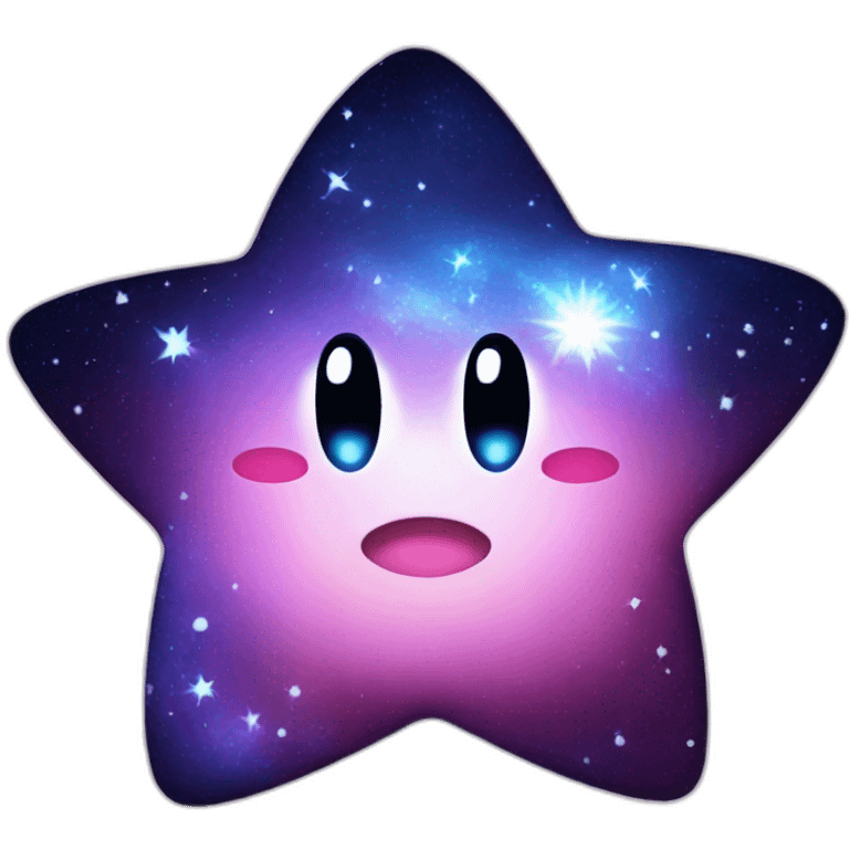 galaxy star kirby emoji